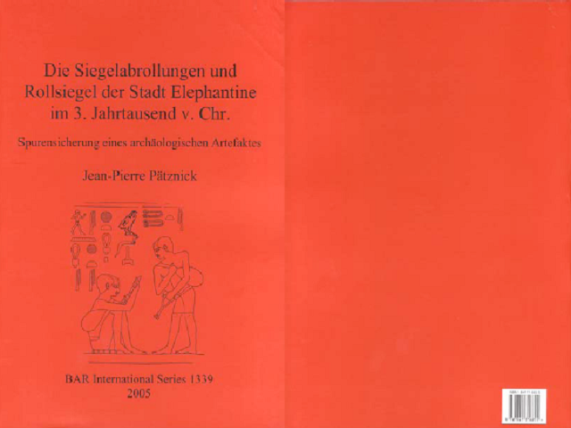 Die Siegelabrollungen und Rollsiegel der Stadt Elephantine im 3