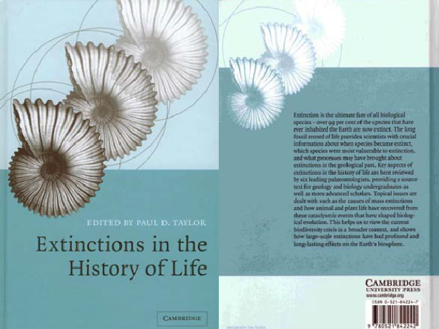 Extinctions in the history of life