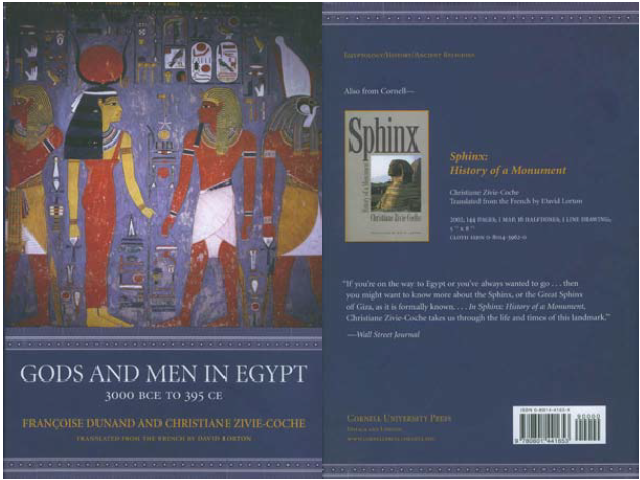 Gods and men in Egypt 3000 BCE to 395 CE
