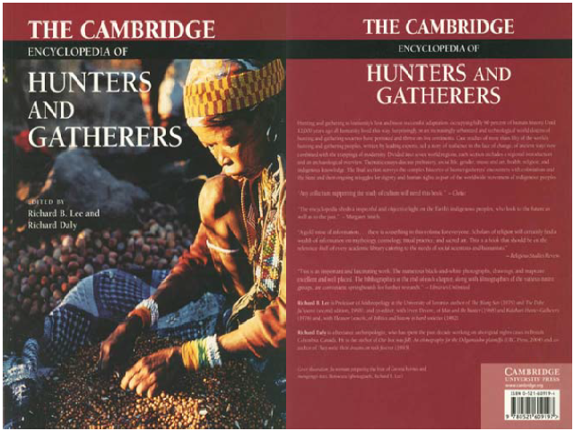 The Cambridge encyclopedia of hunters and gatherers