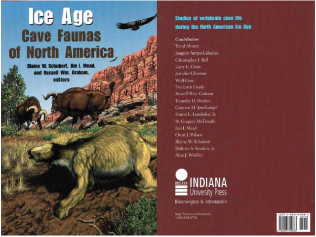 Ice Age cave faunas of North America