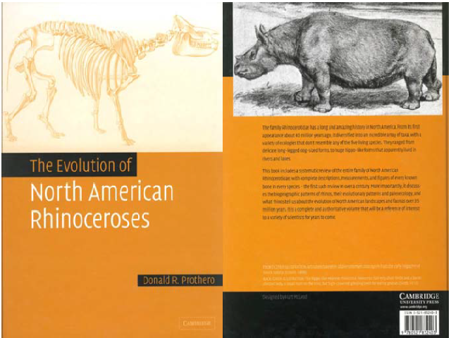 The evolution of North American rhinoceroses