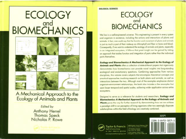 Ecology and Biomechanics